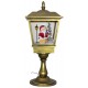 lanterne Led de table rétro fontaine à neige 65cm 