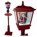 Lampadaire Led de Noël flocons de neige tombante 180cm