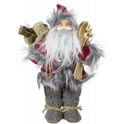 Père noël géant Alderic 30cm