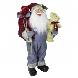 Père noël géant Edgar 60cm