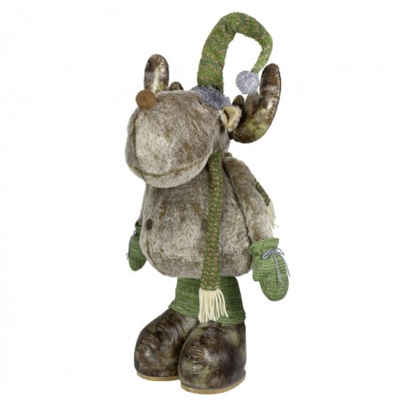 Elan de noël géant Anil120 Figurine pour décoration de noel et vitrine