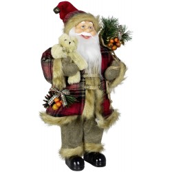 Père noël géant Aiko 45 cm