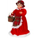 Mère noël géante Marinette 45cm