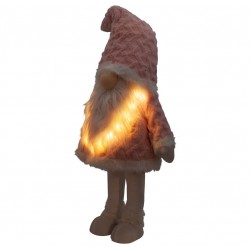 Gnome de noël géant à Led animé Gary 95 cm