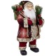 Figurine Père noël géant 80cm Timéo pour décoration de Noël et vitrine