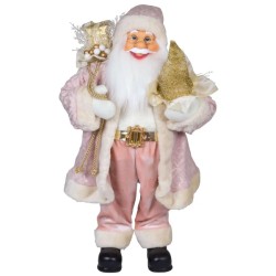 Père noël géant. Julien Figurine pour décoration de noel et vitrine