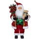 Père noël géant 60cm Alderic Figurine pour décoration de noel et vitrine