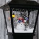 Lampadaire Led de Noël flocons de neige tombante 180cm