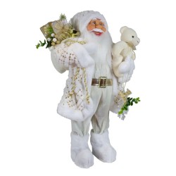 Père noël géant Fares60 Figurine pour décoration de noel et vitrine