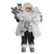 Père noël géant. Julien Figurine pour décoration de noel et vitrine