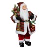 Père noël géant 60cm Alderic Figurine pour décoration de noel et vitrine